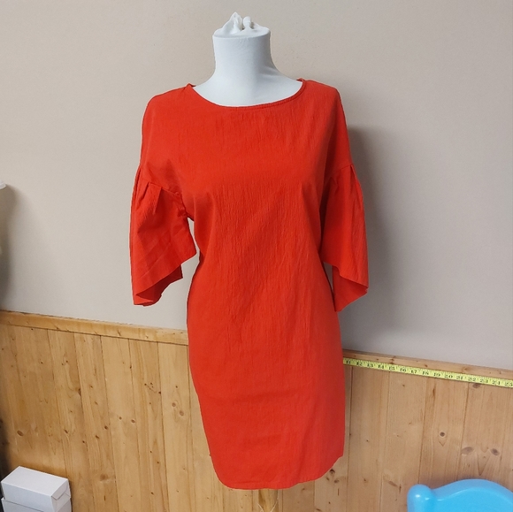 Elohim by Sabrinagoh mini dres with statement sleeve - Picture 4 of 9